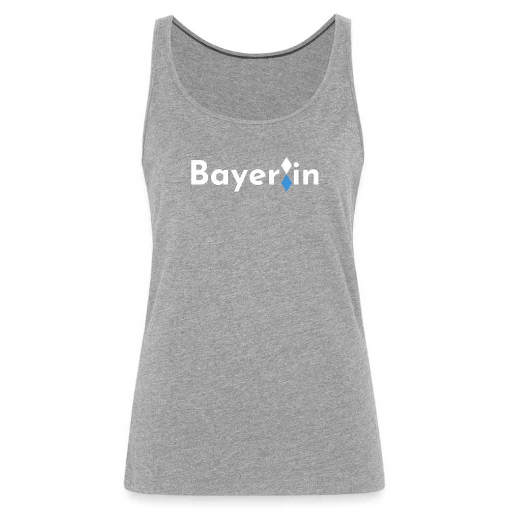 Bayer:in "Frauen" Tank Top - Grau meliert