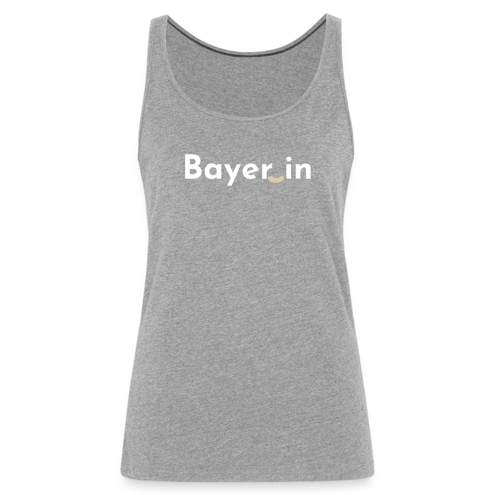 Bayer_in "Frauen" Tank Top - Grau meliert