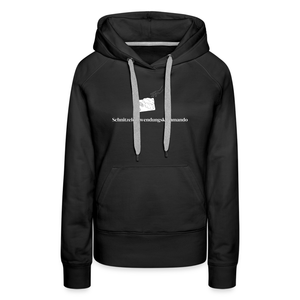 Schnitzelentwendungskommando "Frauen" Hoodie - Schwarz