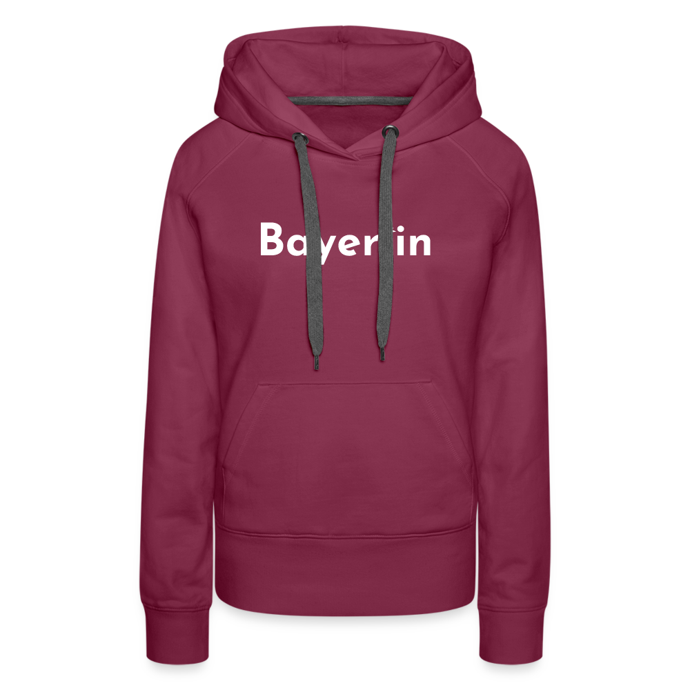 Bayer*in "Frauen" Hoodie - Bordeaux