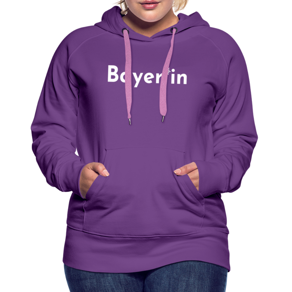 Bayer*in "Frauen" Hoodie - Purple