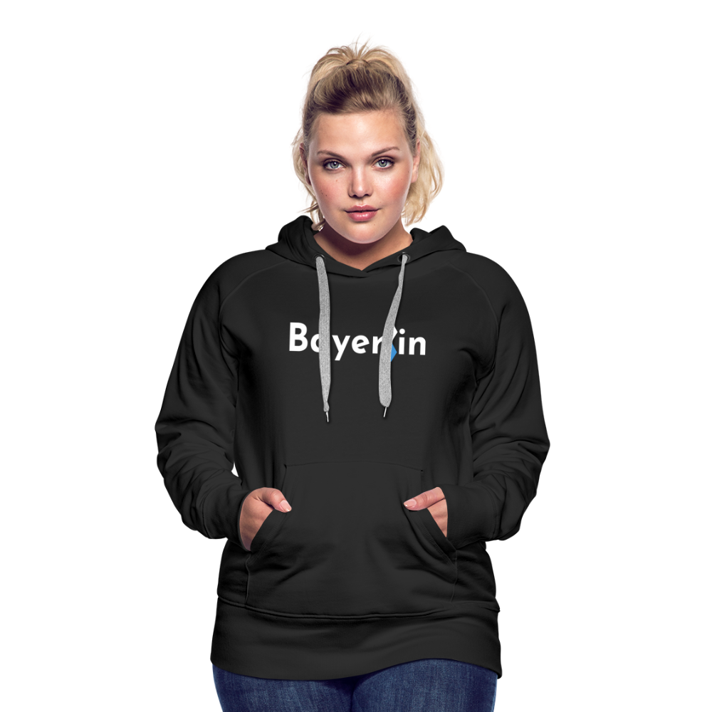 Bayer:in "Frauen" Hoodie - Schwarz