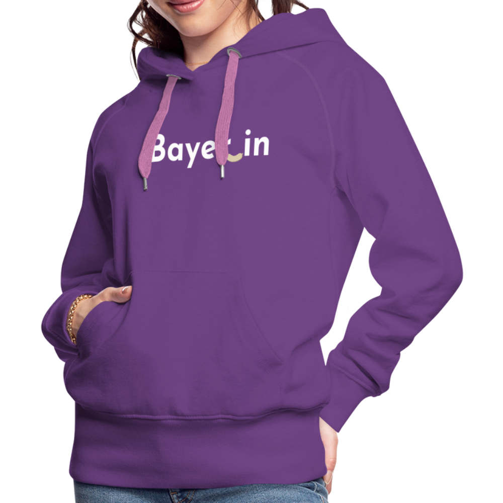 Bayer_in "Frauen" Hoodie - Purple