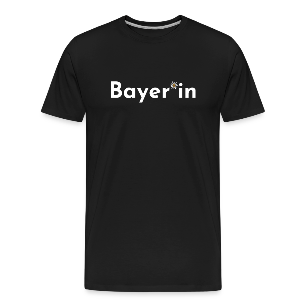 Bayer*in "Männer" T-Shirt - Schwarz