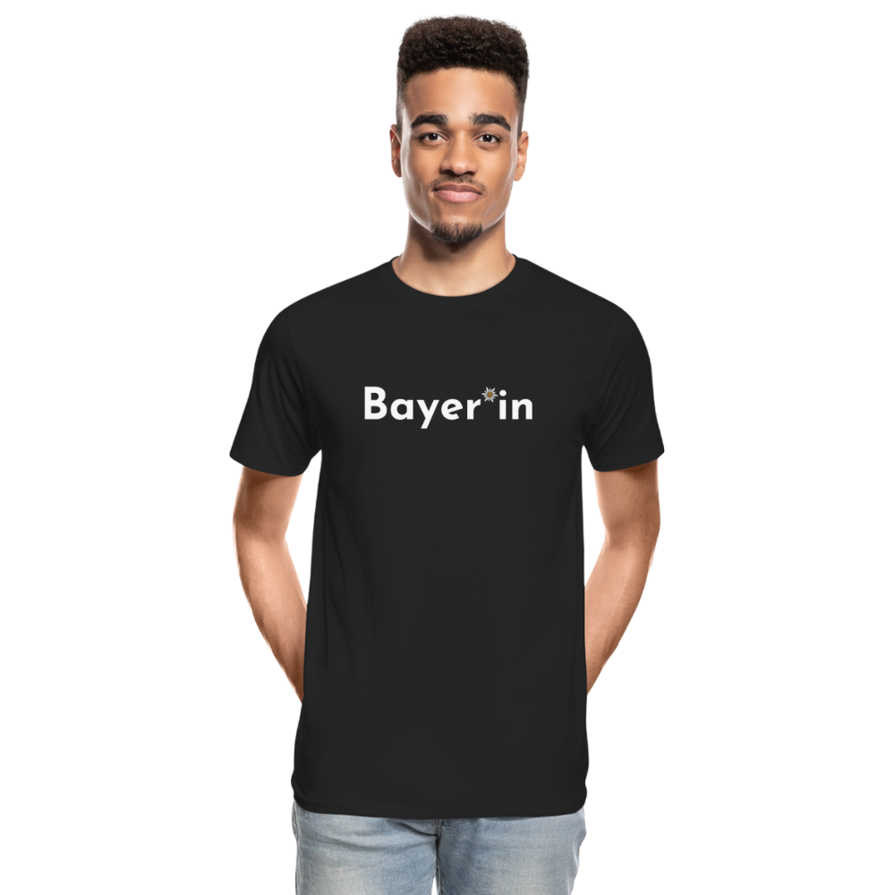 Bayer*in "Männer" T-Shirt - Schwarz
