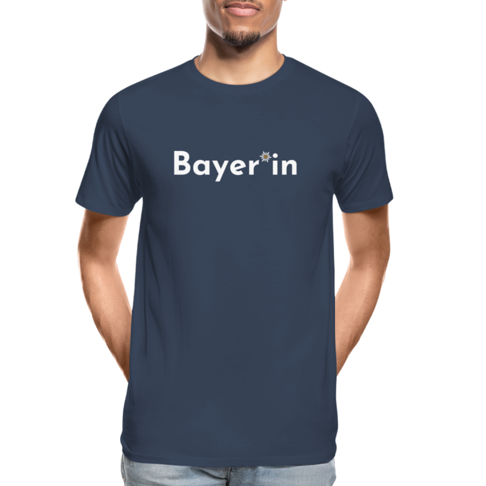 Bayer*in "Männer" T-Shirt - Navy