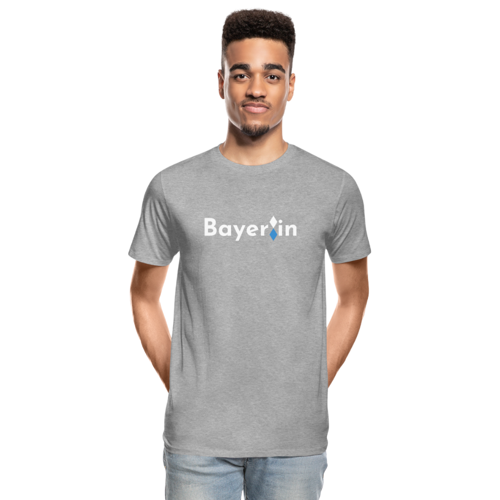 Bayer:in "Männer" T-Shirt - Grau meliert