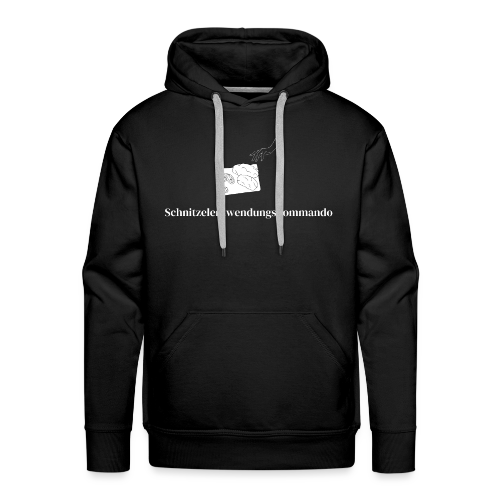 Schnitzelentwendungskommando "Männer" Hoodie - Schwarz