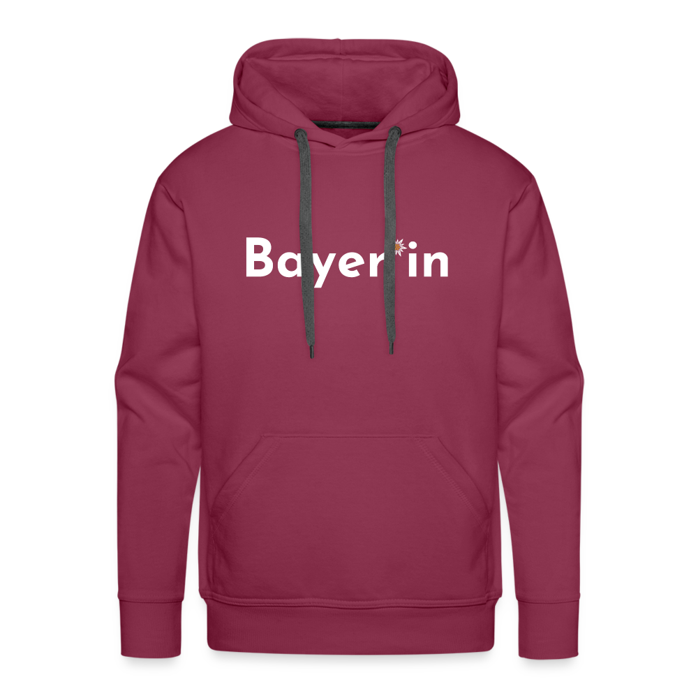 Bayer*in "Männer" Hoodie - Bordeaux