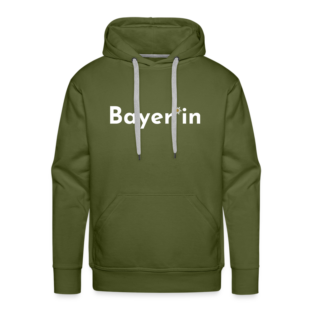 Bayer*in "Männer" Hoodie - Olivgrün