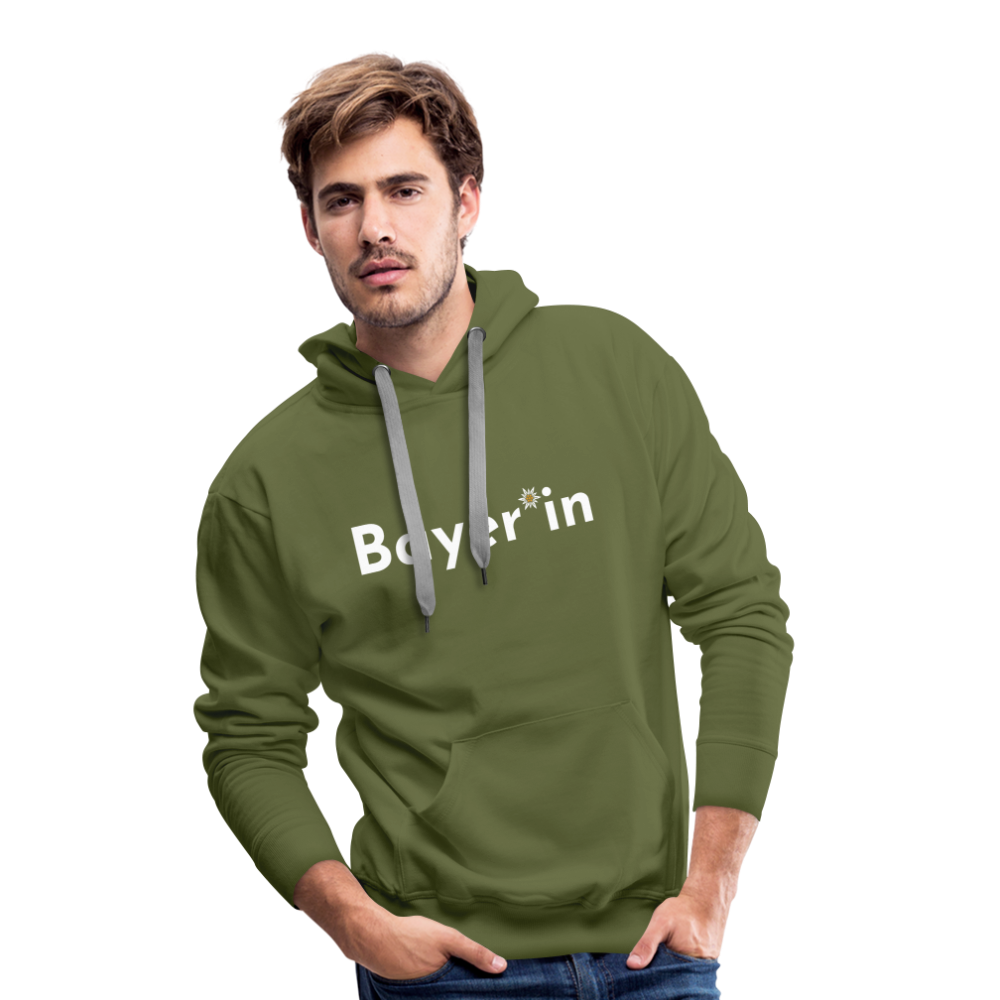 Bayer*in "Männer" Hoodie - Olivgrün