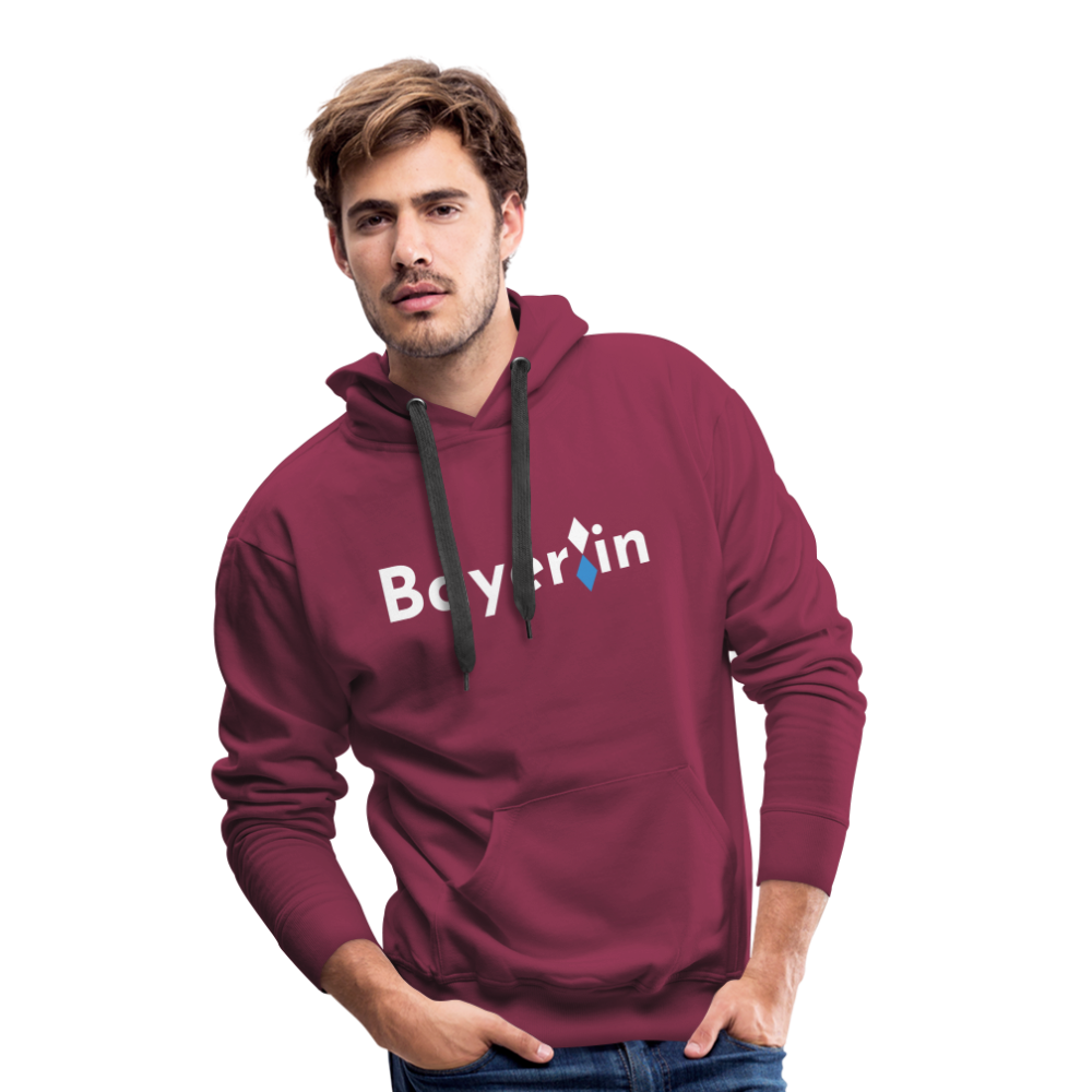 Bayer:in "Männer" Hoodie - Bordeaux