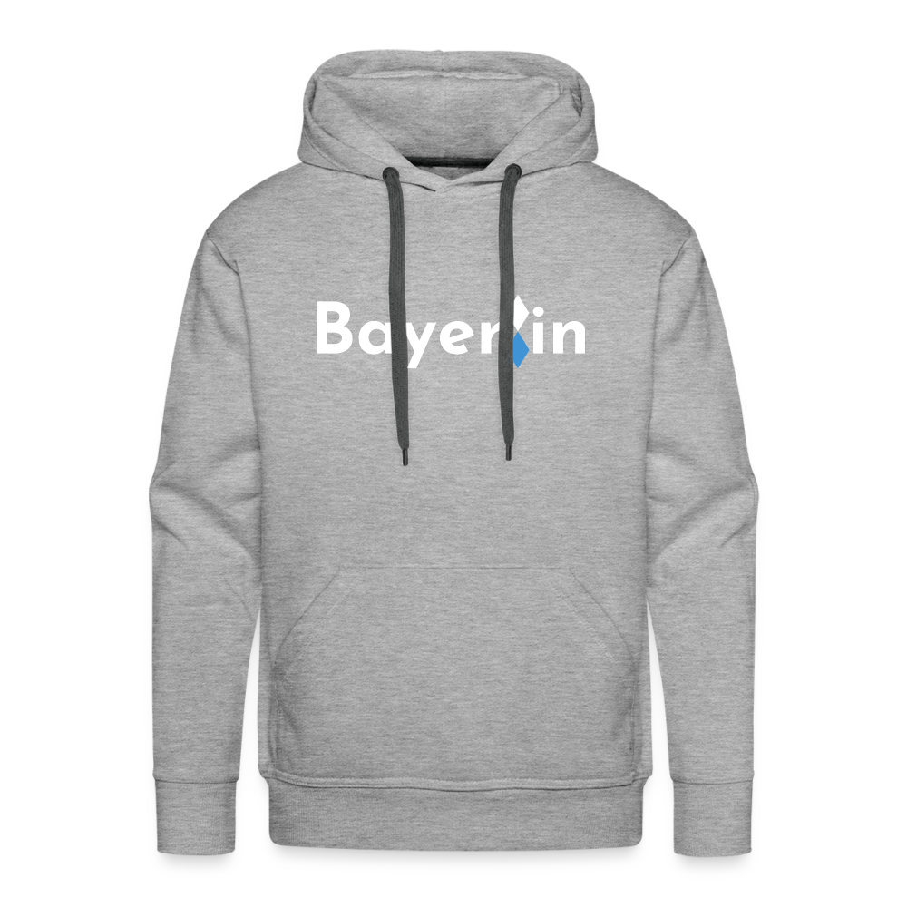 Bayer:in "Männer" Hoodie - Grau meliert