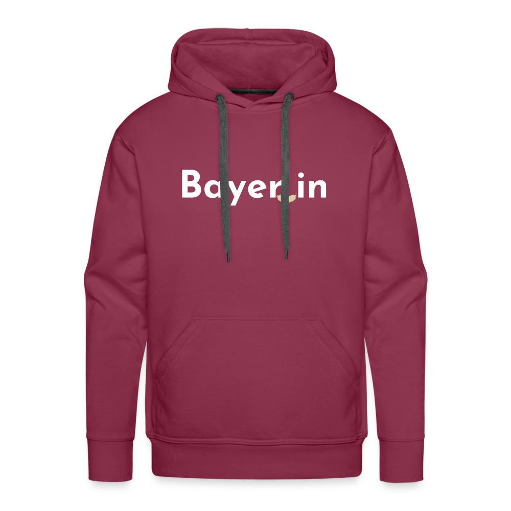 Bayer_in "Männer" Hoodie - Bordeaux