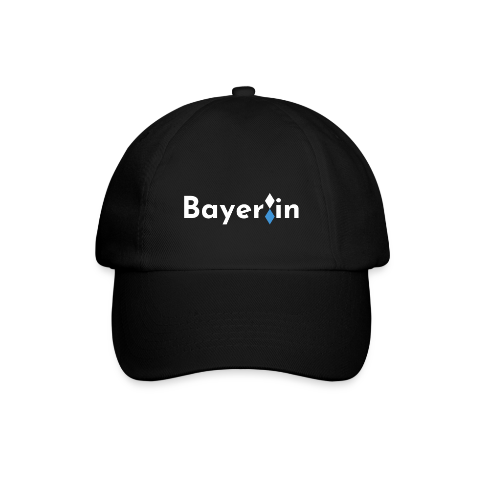 Bayer:in Baseballkappe - Schwarz/Schwarz