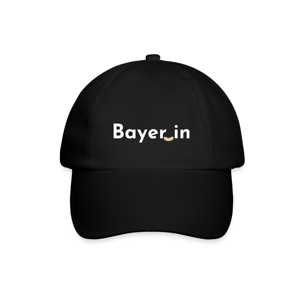 Bayer_in Baseballkappe - Schwarz/Schwarz