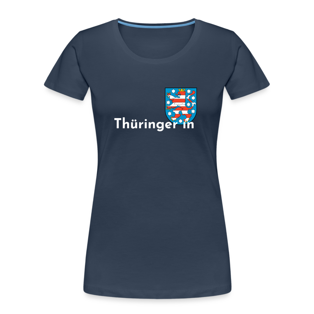 Thüringer*in "Frauen" T-Shirt - Navy