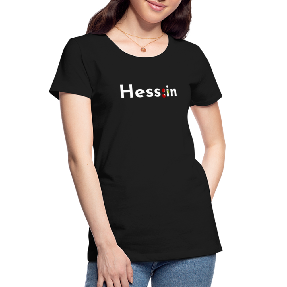 Hess:in "Frauen" T-Shirt - Schwarz