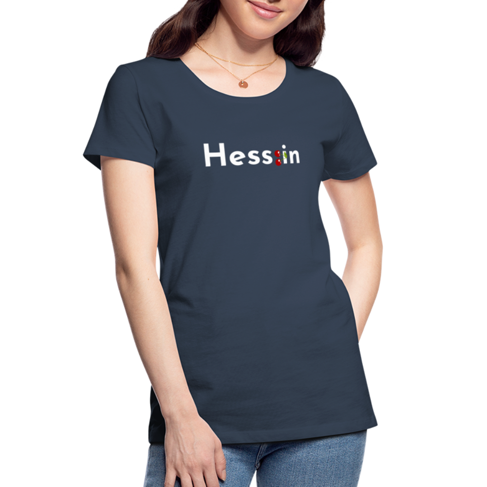 Hess:in "Frauen" T-Shirt - Navy