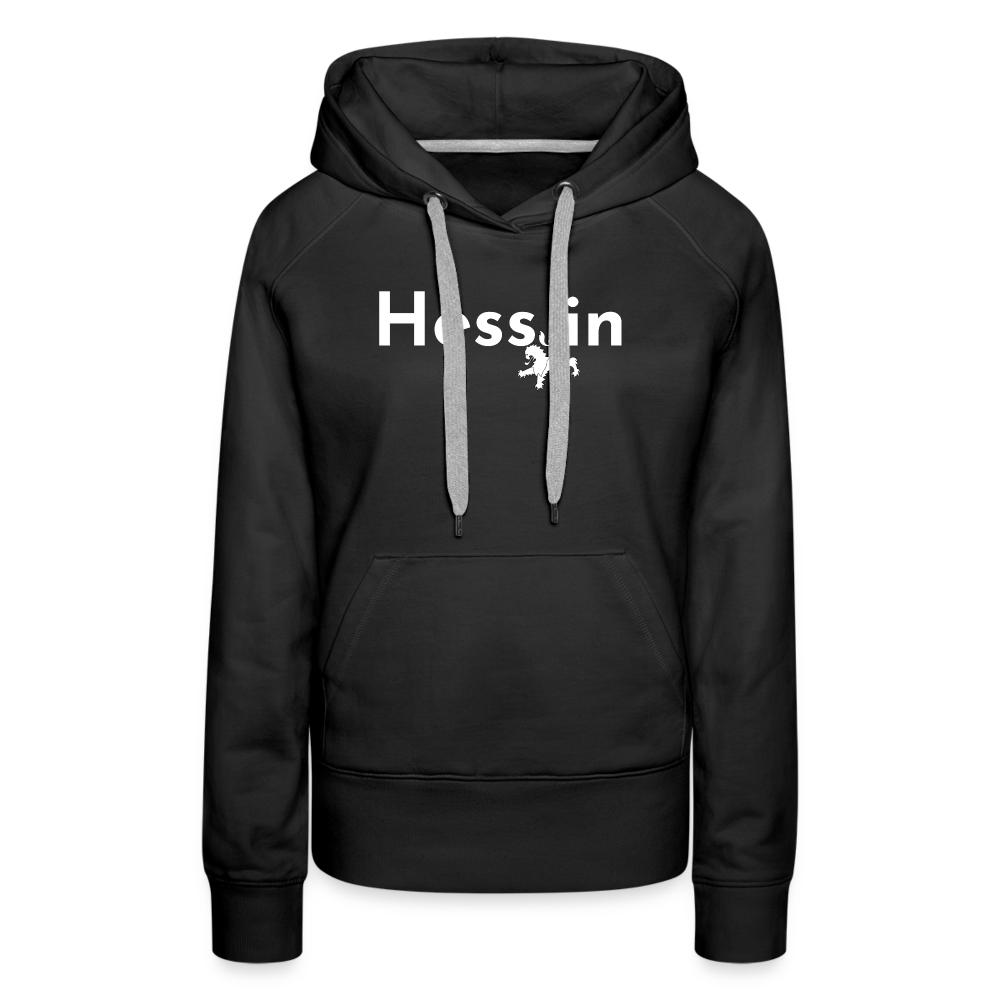 Hess_in "Frauen" Hoodie - Schwarz