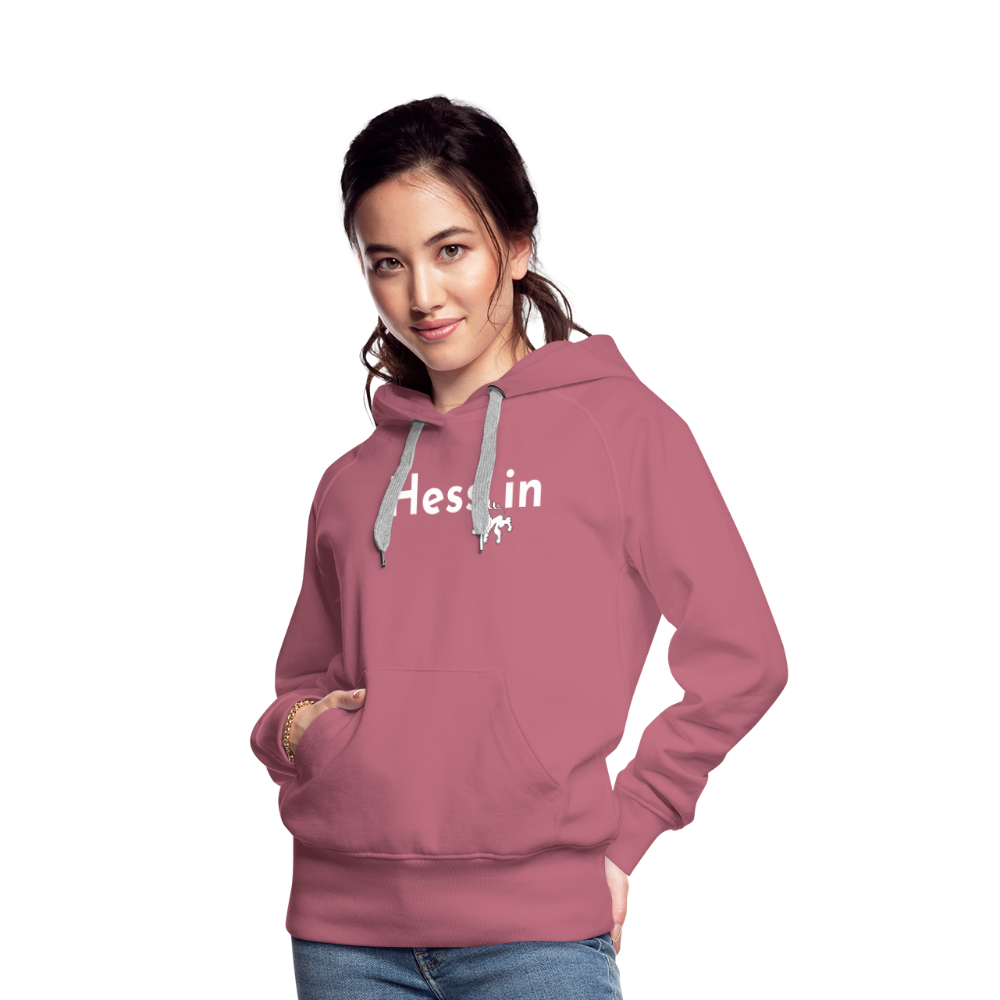 Hess_in "Frauen" Hoodie - Malve