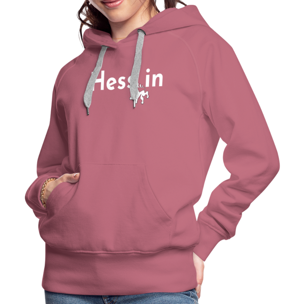 Hess_in "Frauen" Hoodie - Malve