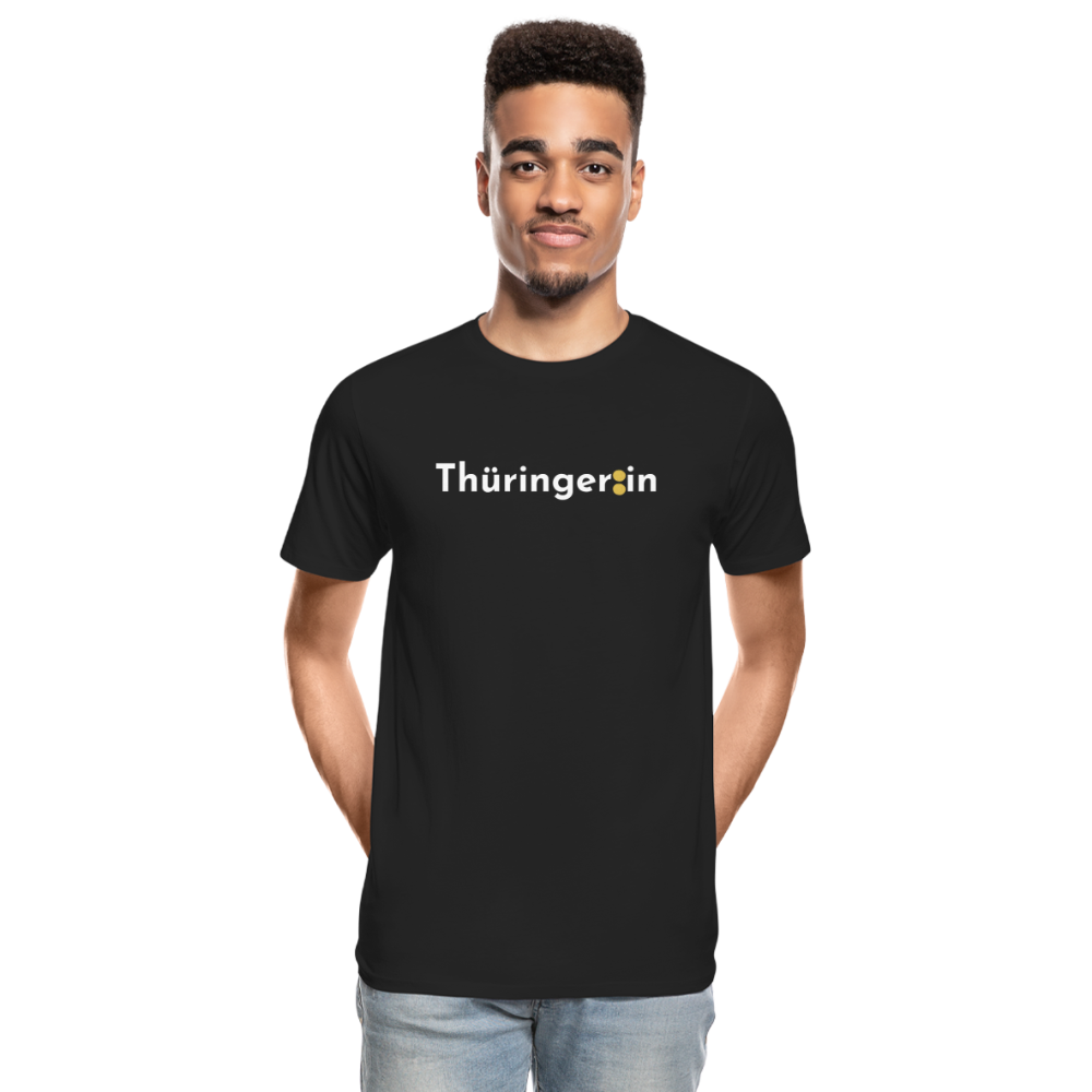 Thüringer:in "Männer" T-Shirt - Schwarz