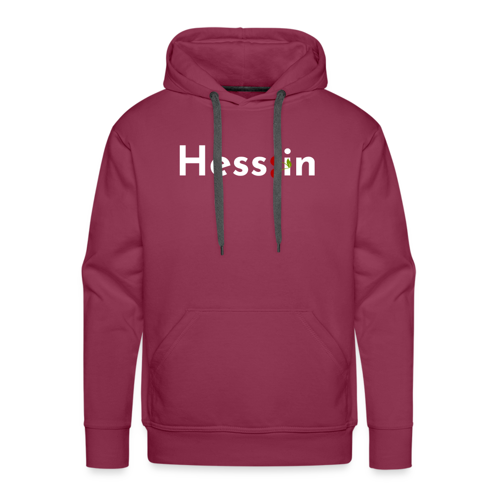 Hess:in "Männer" Hoodie - Bordeaux